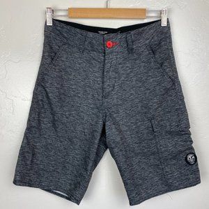 Vans Bermuda Shorts Mens 38 Solid Gray 